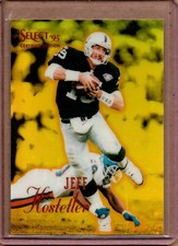 1995 PINNACLE SELECT CERTIFIED JEFF HOSTETLER MIRROR GOLD   #41 *