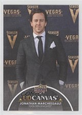 2021-22 Upper Deck Series 2 UD Canvas Black Jonathan Marchessault #C202 0ef5