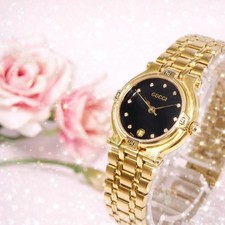 Good Condition Gucci GUCCI 9200L Date 11P Diamond Watch GUCCI,19369