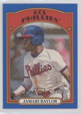 2021 Topps Heritage Minor League Edition Blue Border 39/99 Jamari Baylor 0c6