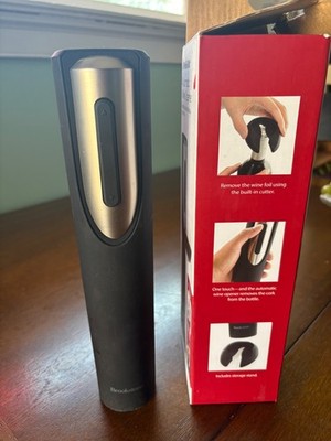 Brookstone Automatic Wine Opener with Foil Cutter (Gently Used - Open Box)