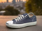 Converse Jack Purcell Athletic Shoes Mens Sz 8 Womens 9.5 Navy 1Q811