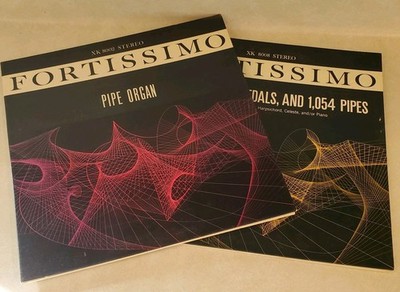 FORTISSIMO Pipe Organ XK 8002 & Multiple Keyboards XK 8008 Reverse Groove Record