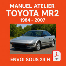 Manuel Atelier Toyota MR 1980-1990 Revue Technique Français RTA CD PDF