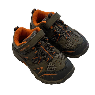 NEW Merrell M-Trail Chaser Jr. Little Kids Shoes Size 6 W Gunsmoke ML260355 Boys