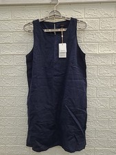 New Quince 100% European Linen Tank Mini Dress Women's US Size Small