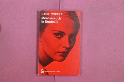 364887 Basil Copper MORDVERSUCH IN STUDIO B Wilhelm Goldmann Verlag
