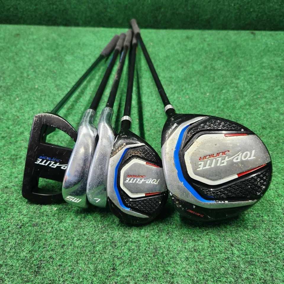 Top Flite 5 Club Junior Golf Set w/ Stand Bag for 43-45” Tall Players RH (B) - Image 3 of 4