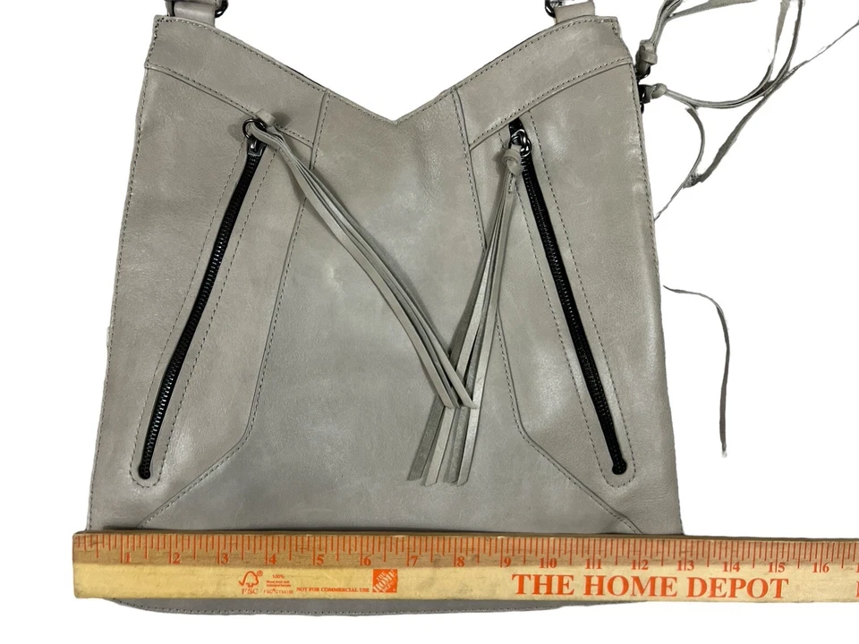 Joes джинсы богемное кисточки наплечная сумка серый маленький/средний искусственной кожи - Изображение 2 из 4