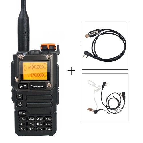 Walkie Talkie UV-K5(8) 50-600MHz Taśma powietrzna Wielopasmowa Tx DTMF Scrambler Częstotliwość - Zdjęcie 32 z 38
