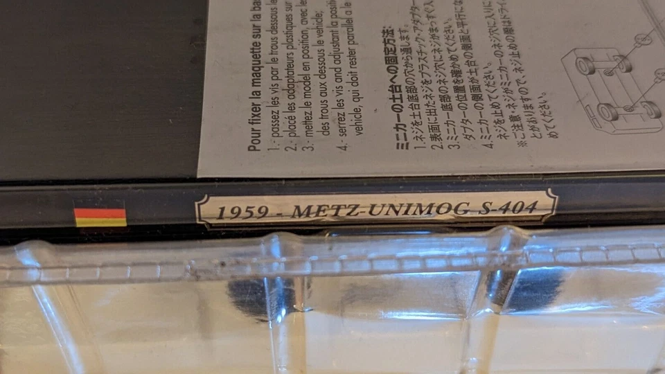 DEL PRADO GERMANY 1959 METZ UNIMOG S-404 - FIRE ENGINE  1/64 - Sealed - Image 2 of 4