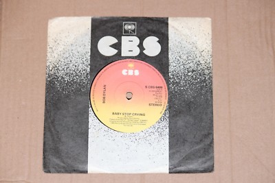 Bob Dylan 7 vinyl Baby stop crying CBS 6499 1978