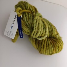 Malabrigo RASTA Merino Wool LETTUCE 37 Green 150gr Skein 90 yds Bulky Uruguay