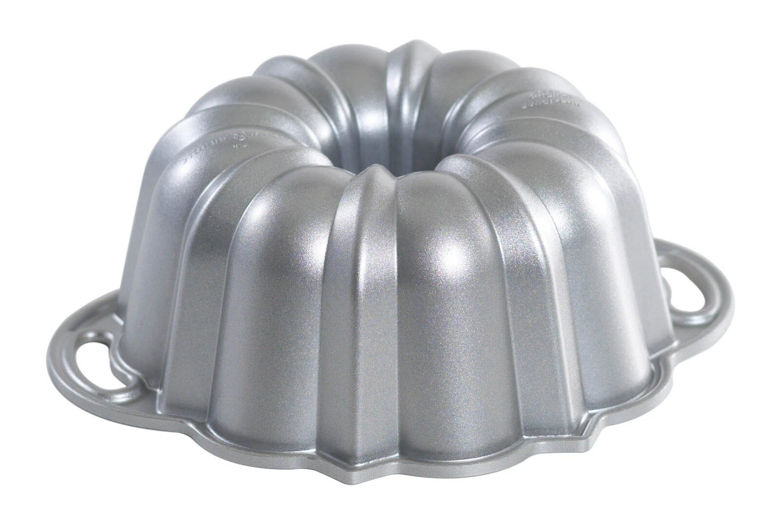 Nordic Ware Anniversary Bundt Pan 6 Cup Silver