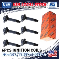 6 Ignition Coil Direct Fit for Ford F-150 Explorer Lincoln Ecoboost UF646 DG549