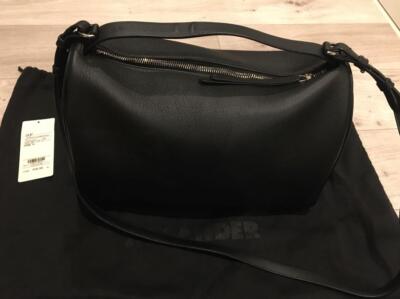 バッグ 00s JILSANDER 2way leather shoulder bag JIL SANDER Women's 2-Way Shoulder / Top Handle Bag Black Leather