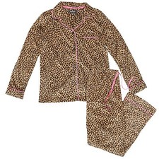 NWT  Ellen Tracy LONG SLEEVE Two-Piece Sleep PJ Set SOFT FLEECE CHOOSE CLR/SIZE