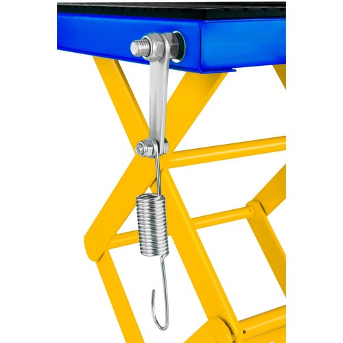 Cavalletto Idraulico Alzamoto Ponte Elevatore 135 Kg Piattaforma 35 - 87 Cm (H) - Foto 5 di 6