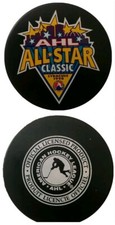 1998 ALL STAR CLASSIC SYRACUSE CRUNCH AHL OFFICIAL VEGUM HOCKEY PUCK - 🇸🇰 