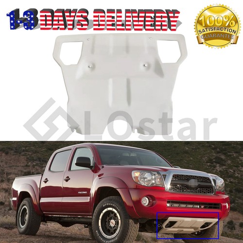 Placa Antideslizante Delantera Plateada Para Toyota Tacoma 2005 2015 2 