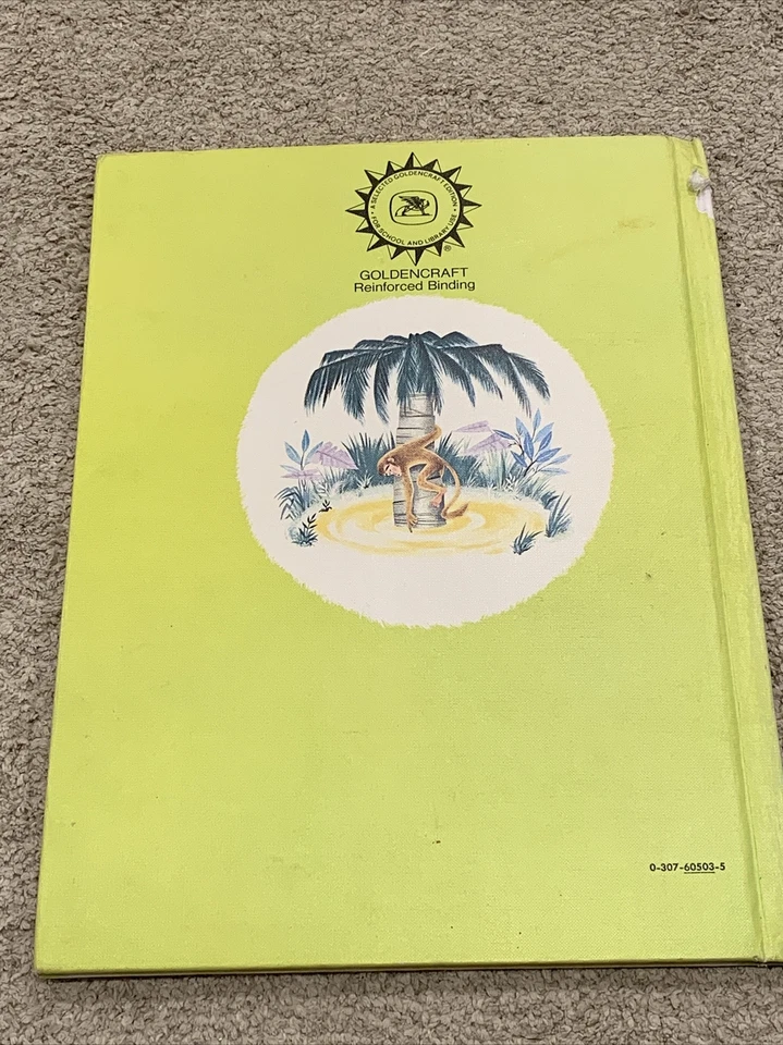 VINTAGE A Golden Book LITTLE SAMBO Large Book 12.5" ~ 1976 First Printing - Image 2 of 4