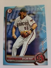 2022 Bowman Draft Dylan Ray 1st Paper Base Sky Blue 70/499 Arizona Diamondbacks