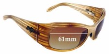 SFx Replacement Sunglass Lenses fits Maui Jim MJ134 Hibiscus - 61mm Wide