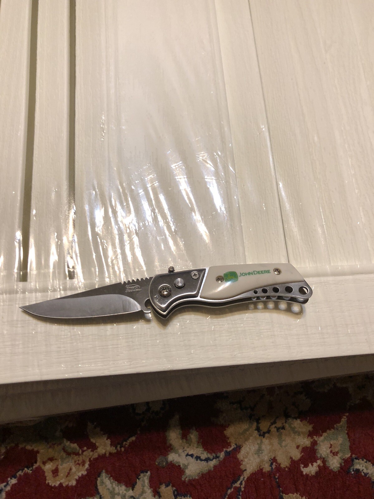 John Deere Tractors Advertising Spring Assisted Single Blade Pocket