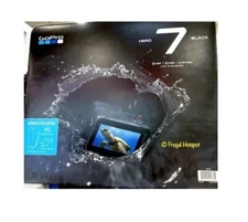 GoPro HERO7 Black Camera Bundle open box, never used 1 year RageCams warranty
