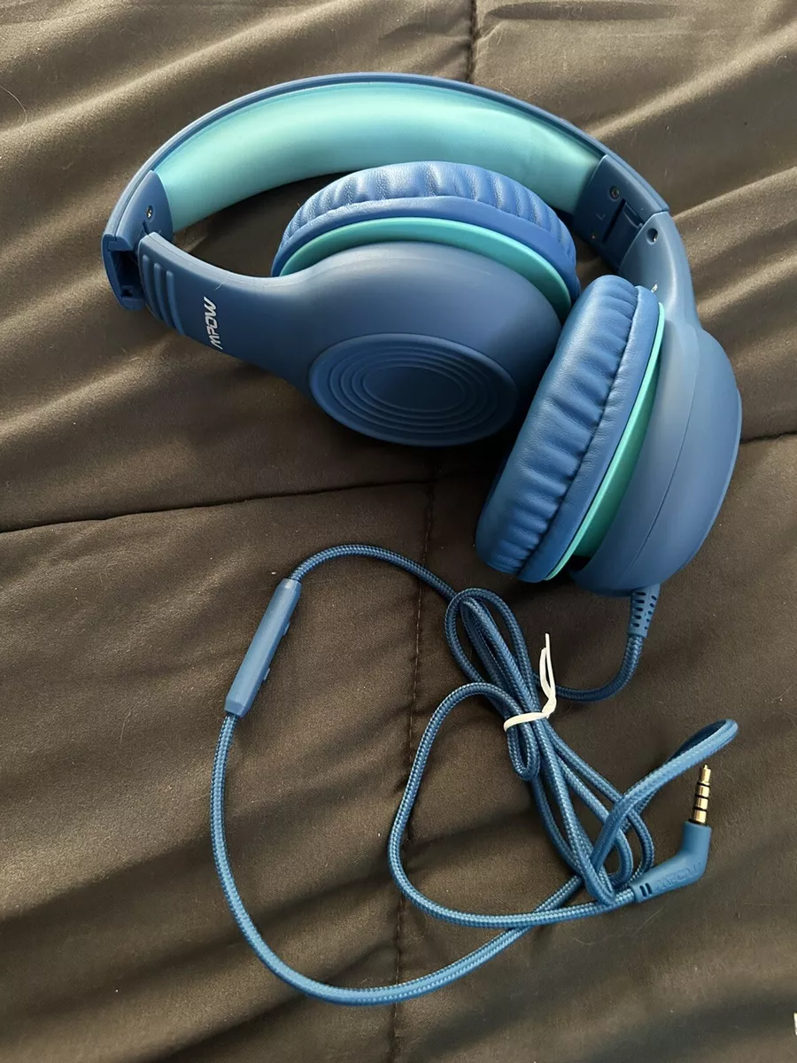 New Blue MPOW Dream Explore Inspire. Wired Headphones Model BH297B