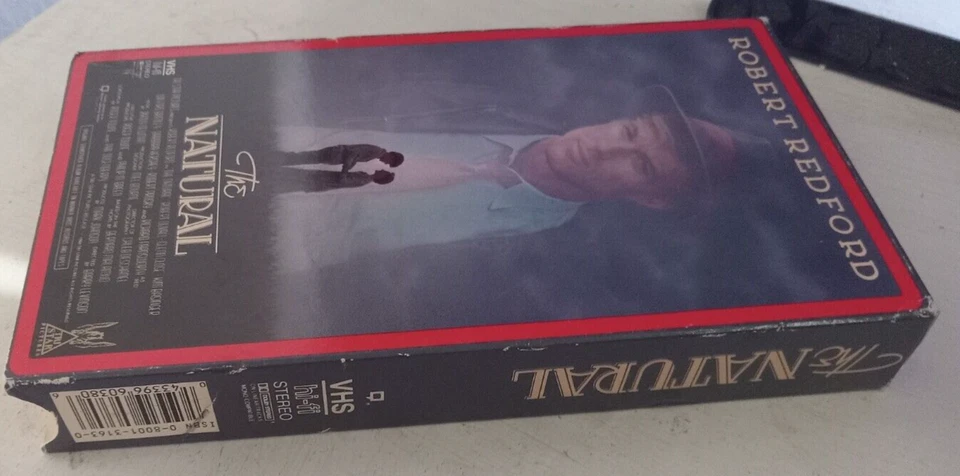 The Natural VHS Tape Robert Redford Columbia TriStar Home Video Preowned - Image 4 of 4