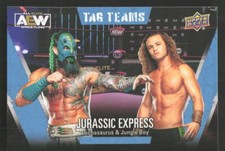 2021 Upper Deck AEW Jungle Boy / Luchasaurus TT #65 Card