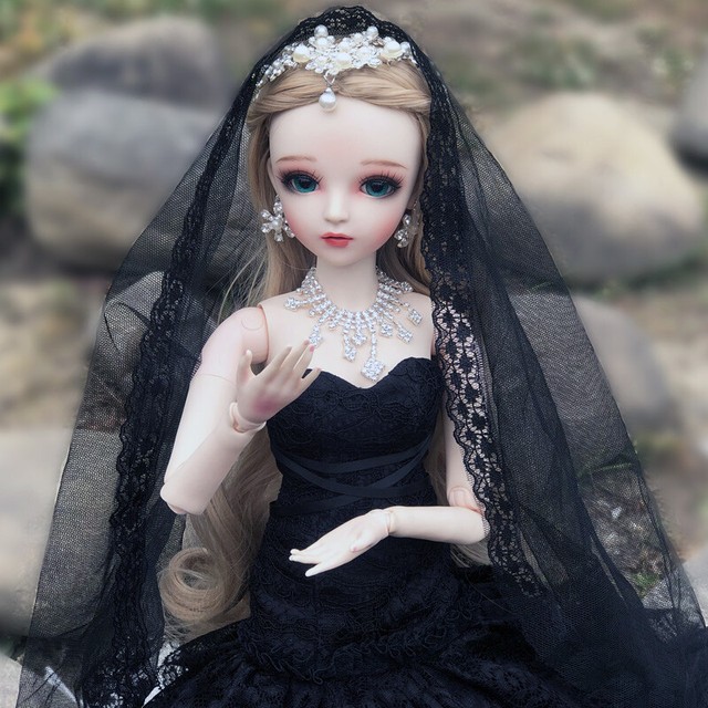 black bjd dolls
