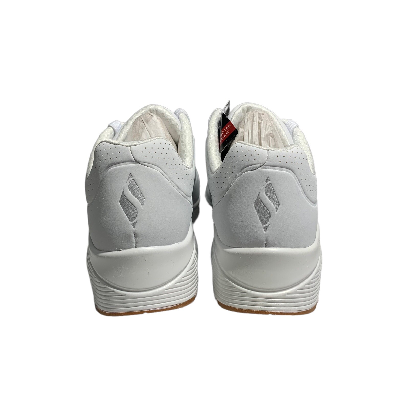Womens Skechers Street Uno Stand On Air Sneaker White Size 9 image 6