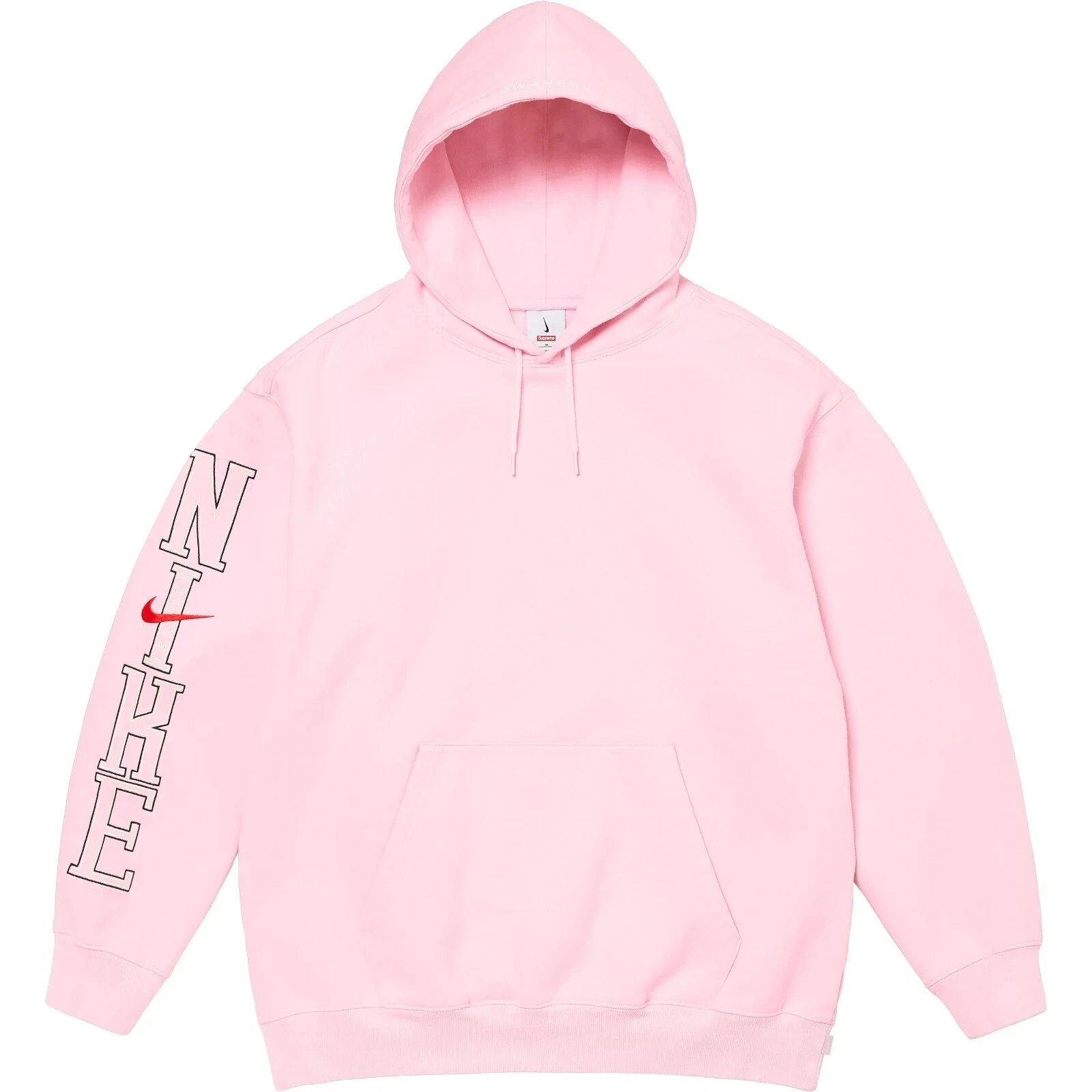 Sweat à capuche Supreme Nike   Rose clair   Moyen   SS24 Neuf Authentique
