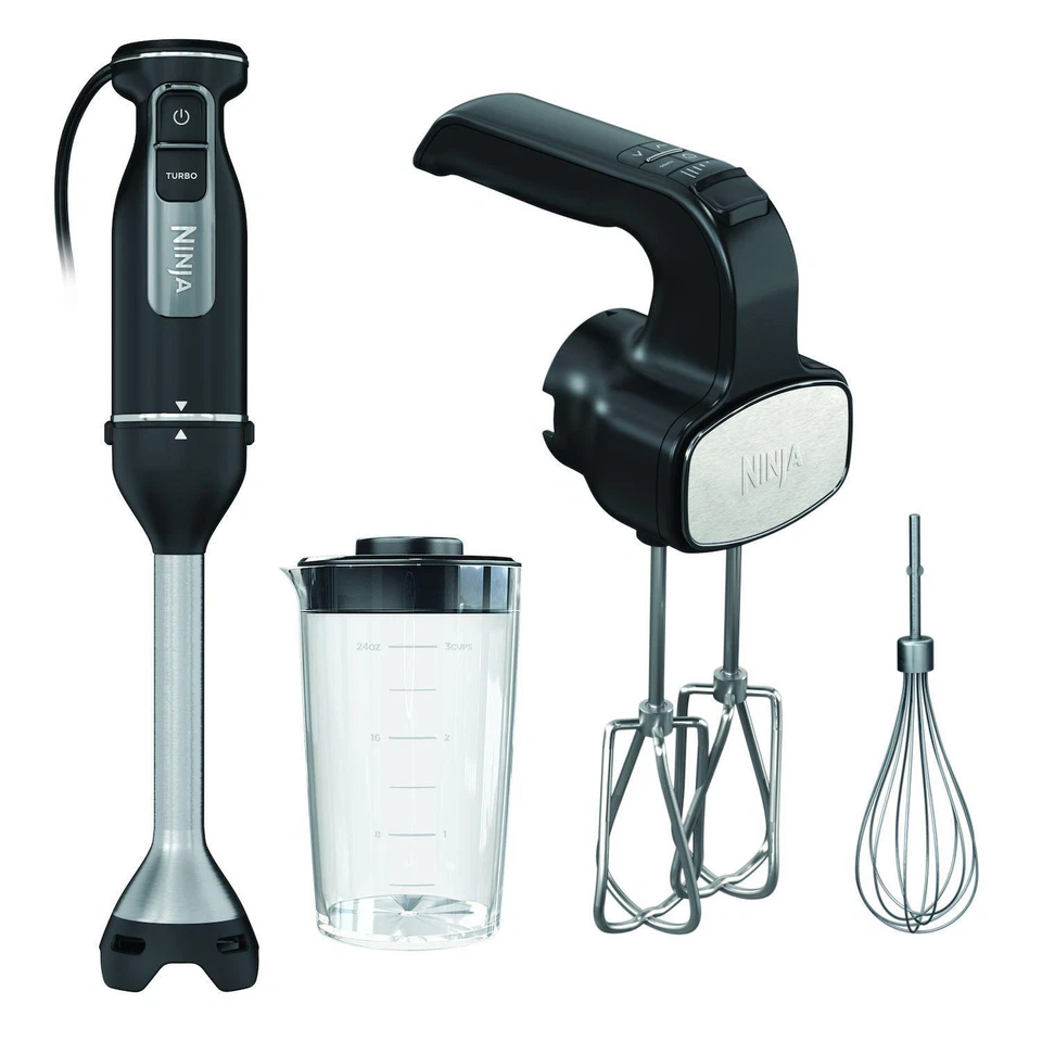 Ninja Foodi Power Mixer System Hand Blender And Hand Mixer Combo + 3 Cup |1291 - Image 3 of 4