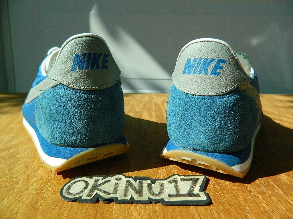 DS VINTAGE NIKE RUNNERS MADE IN KOREA EARLY 80s BLUE/GREY DS VINTAGE NIKE RUNNERS MADE IN KOREA EARLY 80s BLUE/GREY