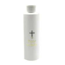 2/5pcs Holy Water Bottle Religion Cross Praying Meditation Household Container