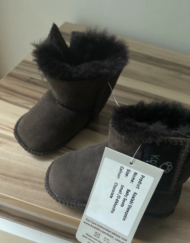 baby sheepskin booties - Picture 4 of 5