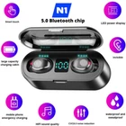 N1 Bluetooth Headset 5.0 Wireless Earphones Mini Earbuds Stereo Headphones IPX6
