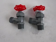 JMF  Celcon 3/4 " MIP X 3/4"MGH  Plastic Boiler Drain Valve ( Lot Of 2 )