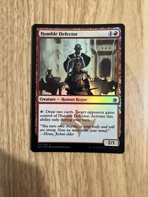 mtg masters 25 most expensive cards 1x Humble Defector | FOIL | Masters 25 | MTG Magic Cards NM