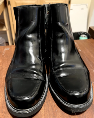 ROCKPORT HYDRO-SHIELD ZIP WATERPROOF BOOTS BLACK MEN Size 10  display picture 1