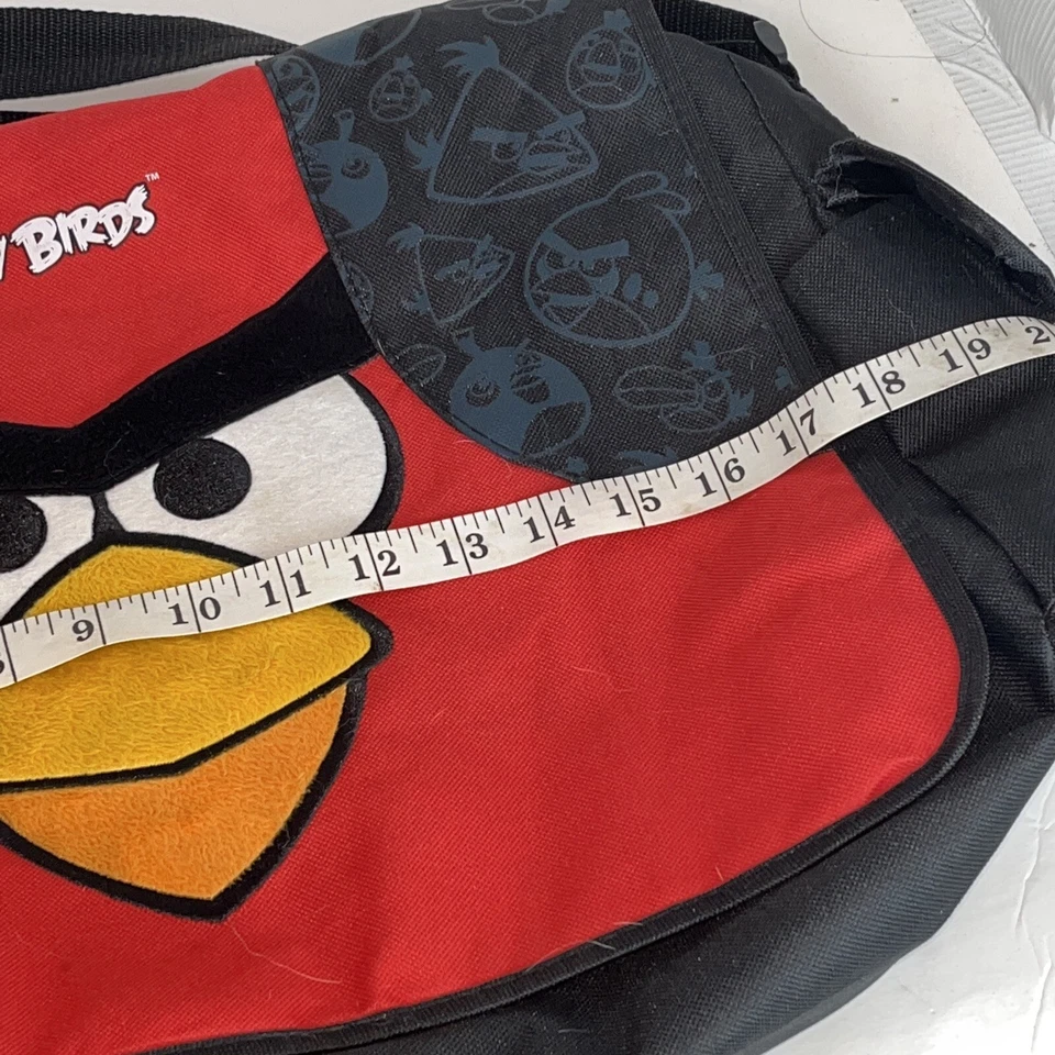 Bolso para portátil Angry Bird, bolsa de gimnasio para llevar todo.Correas y bolsillos ajustables.Amplio. Foto 2 de 4