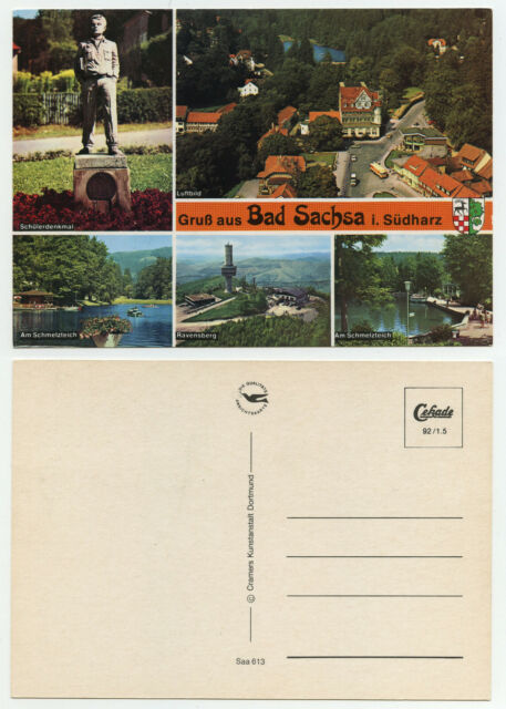 80500 - Gruß aus Bad Sachsa i. Südharz - alte Ansichtskarte