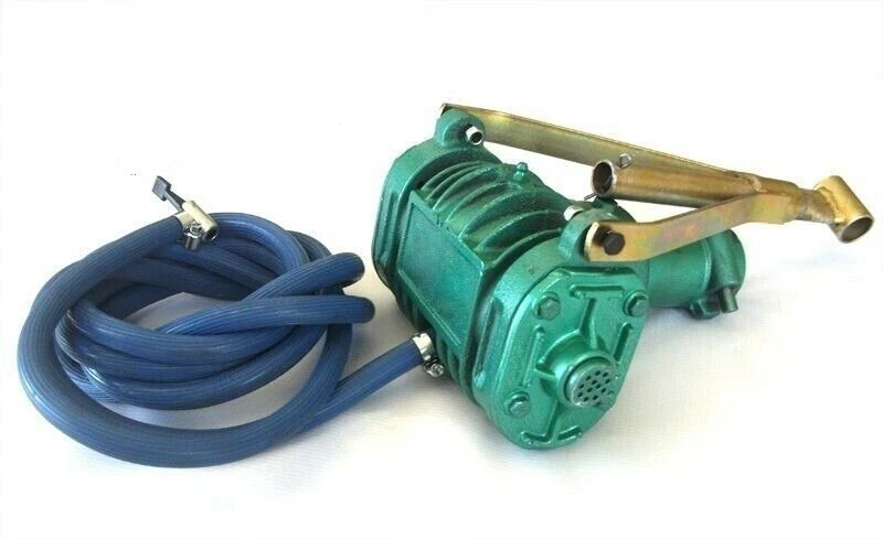 TRACTOR PTO AIR COMPRESSOR Twin Cylinder With Hose Pipe Field On Site Pump Tyres