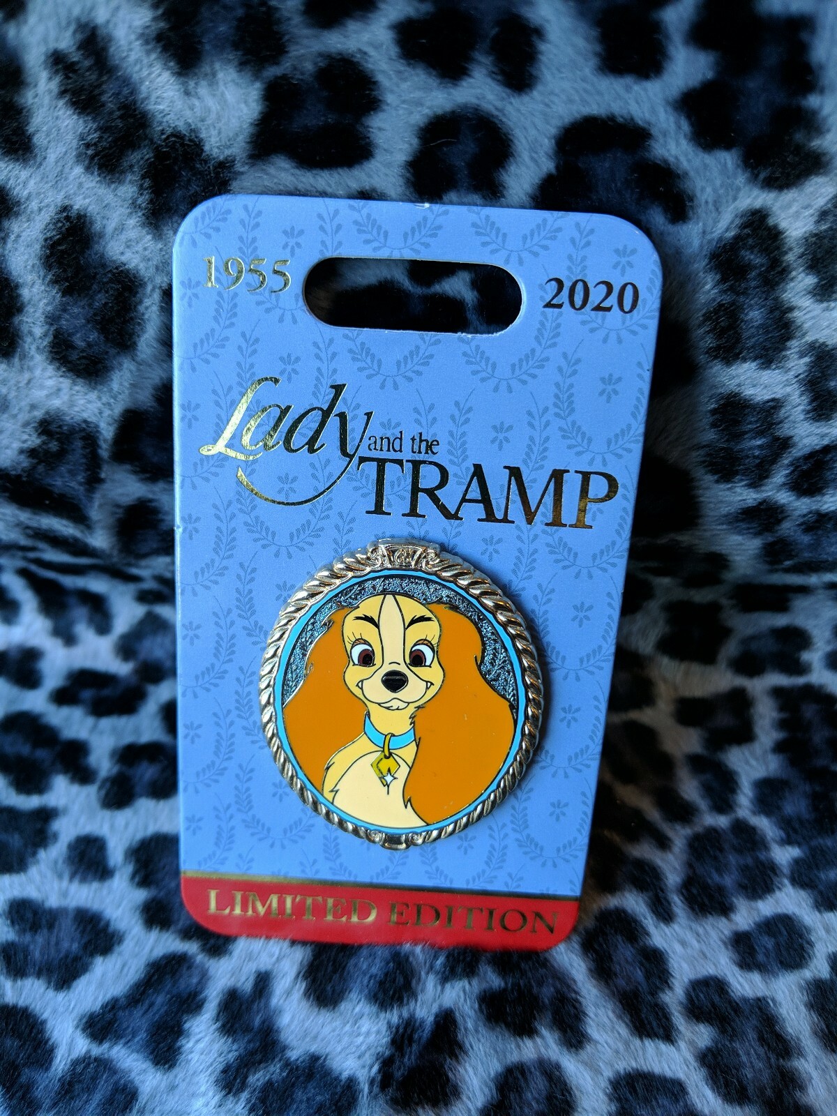 Brand New Disney Lady And The Tramp 65th Anniversary Lady Portrait Pin LE 4000