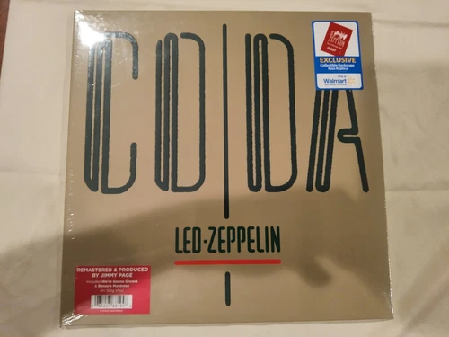 LED ZEPPELIN WALMART EXCLUSIVE VINYL LP- CODA, 180g VINYL REMASTERED EDITION