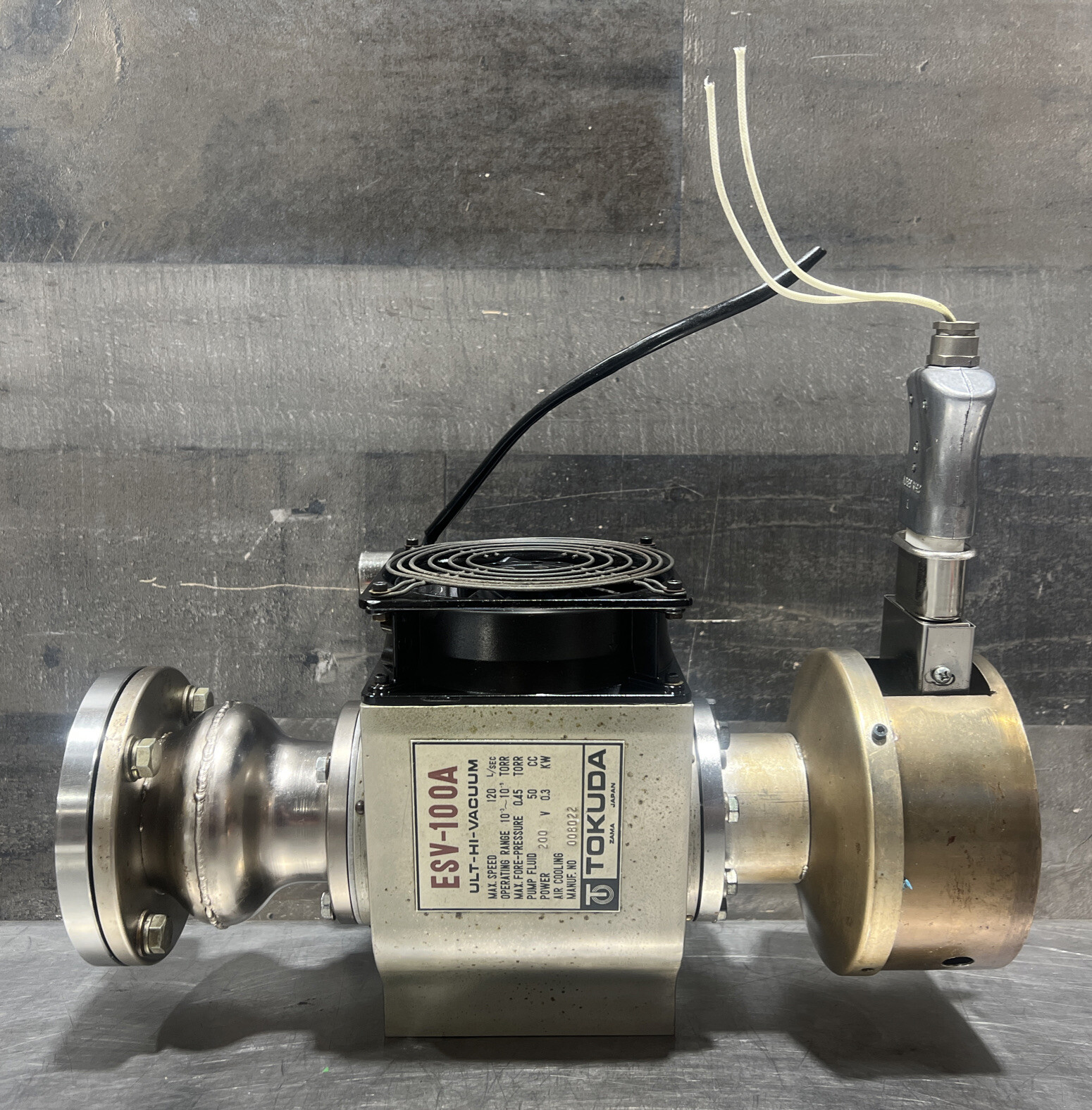 TOKUDA ESV-100A ULT-HI-VACUUM. Used Surplus. Item ID 2