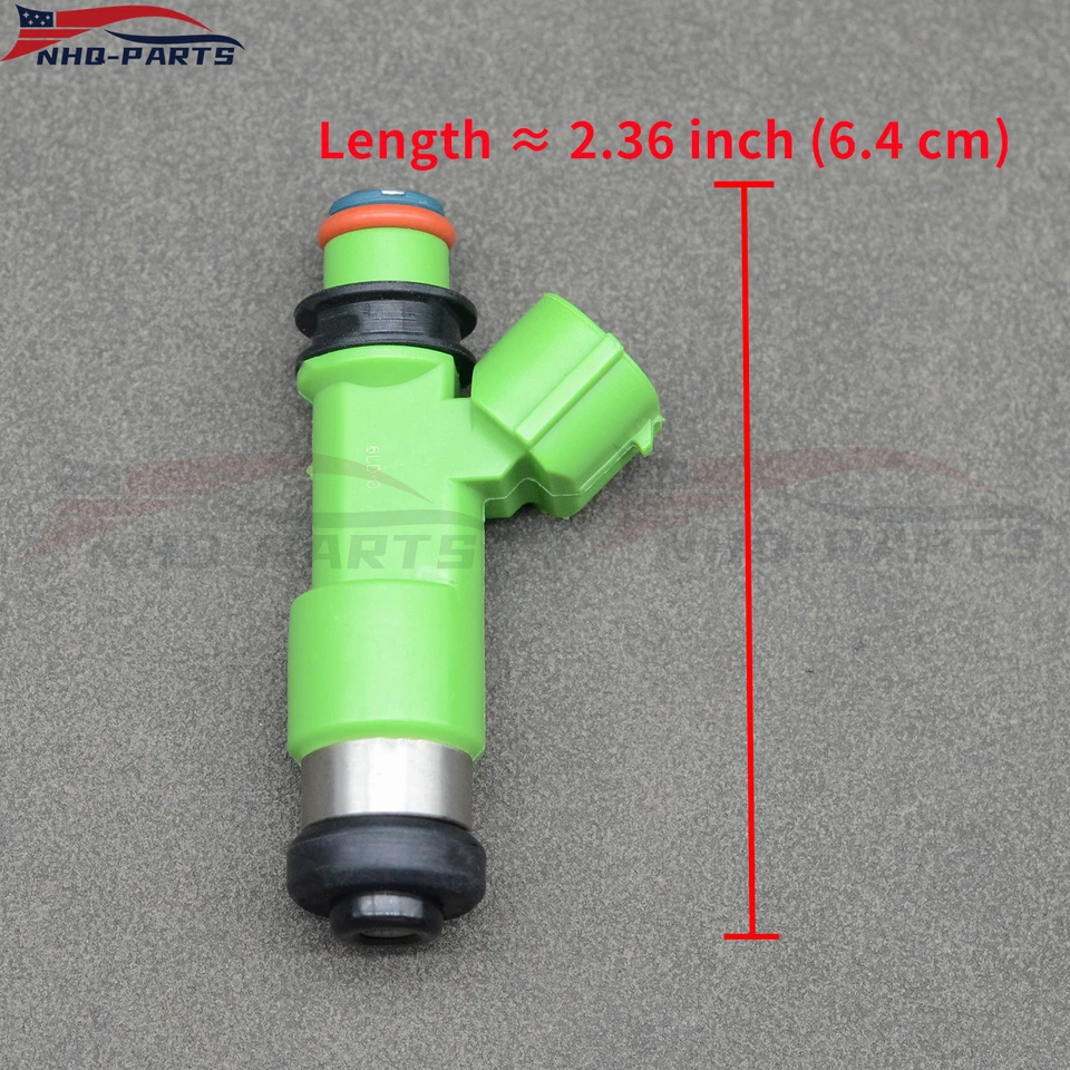 NUEVO Juego de 2 inyectores de combustible para Honda VTX1800 2002-2008 16450-MCH-004 EE. UU. Foto 2 de 4